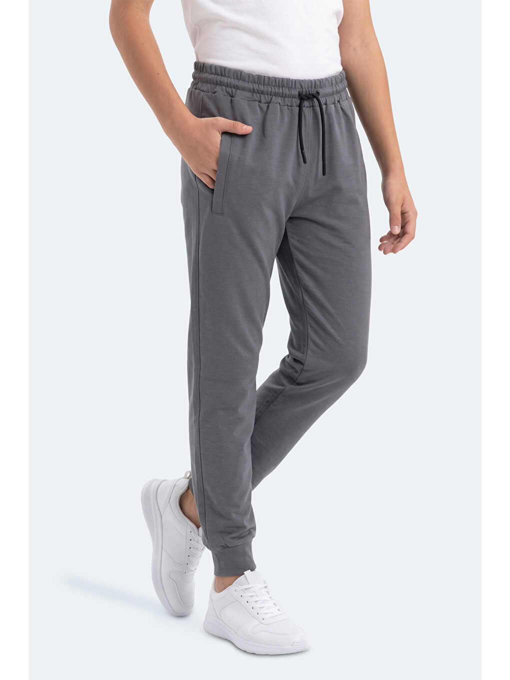 Peggy Unisex Koyu Gri Eşofman Altı-3