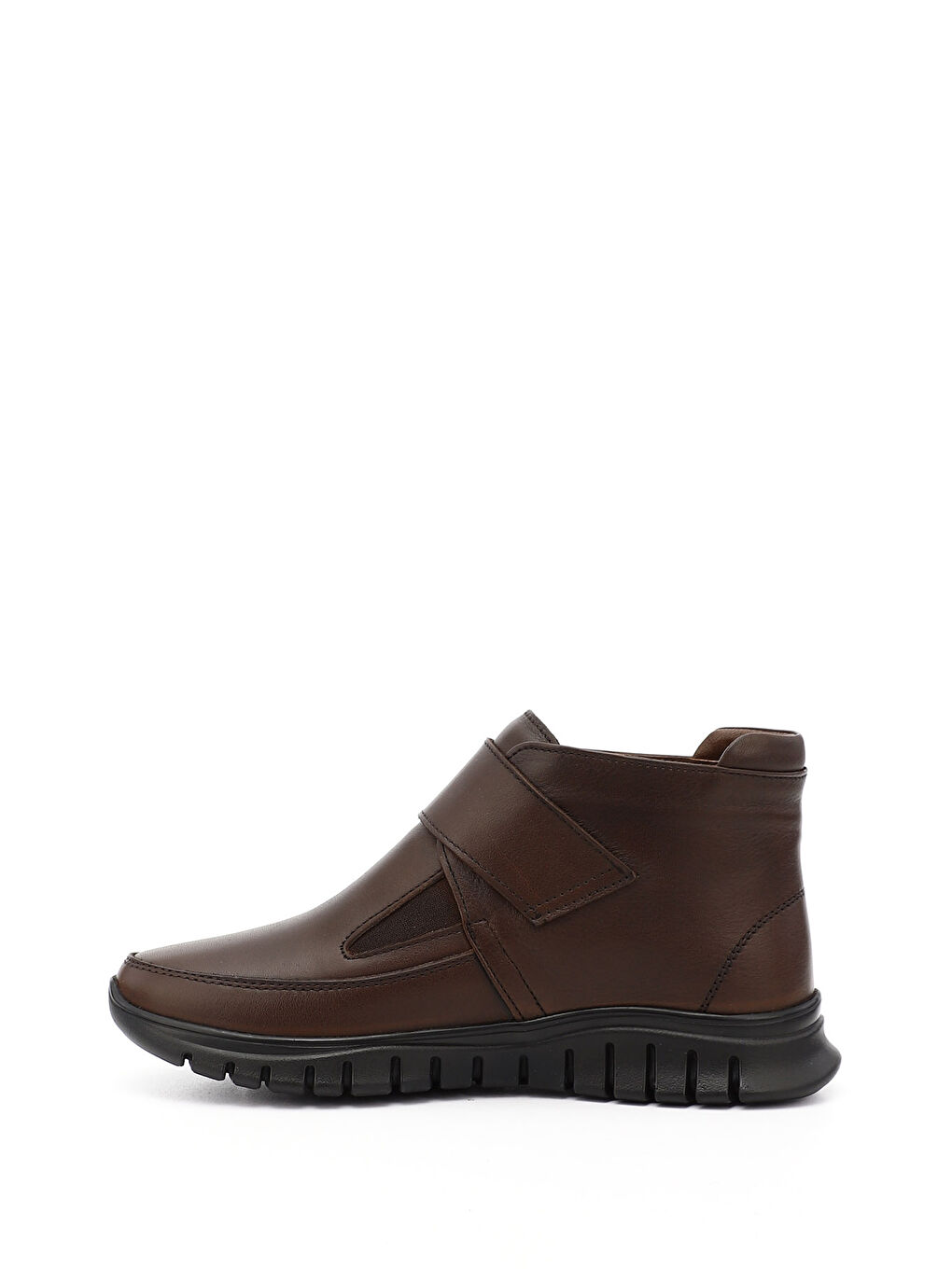 Kahverengi Kadın AÇIK KAHVERENGİ Cırtlı Hakiki Deri Comfort Bot-2