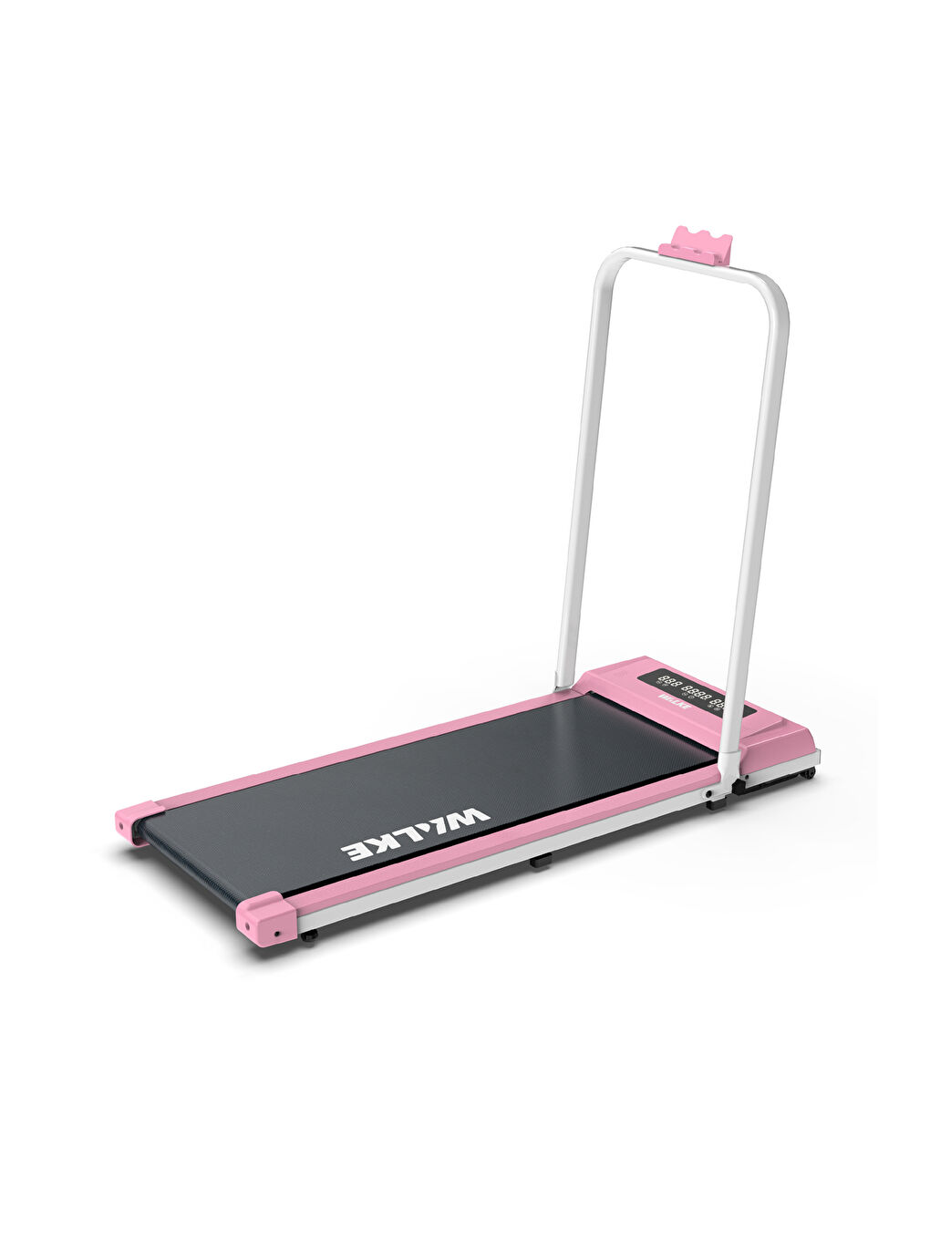 W-fit Pink Bluetoothlu Uygulamalı Uzaktan Kumandalı Koşu Bandı Yürüyüş Bandı Pembe-1