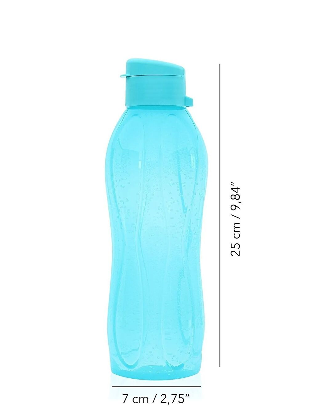 Eko Şişe Suluk Pratik Kapak Matara 750 ml Turkuaz-3