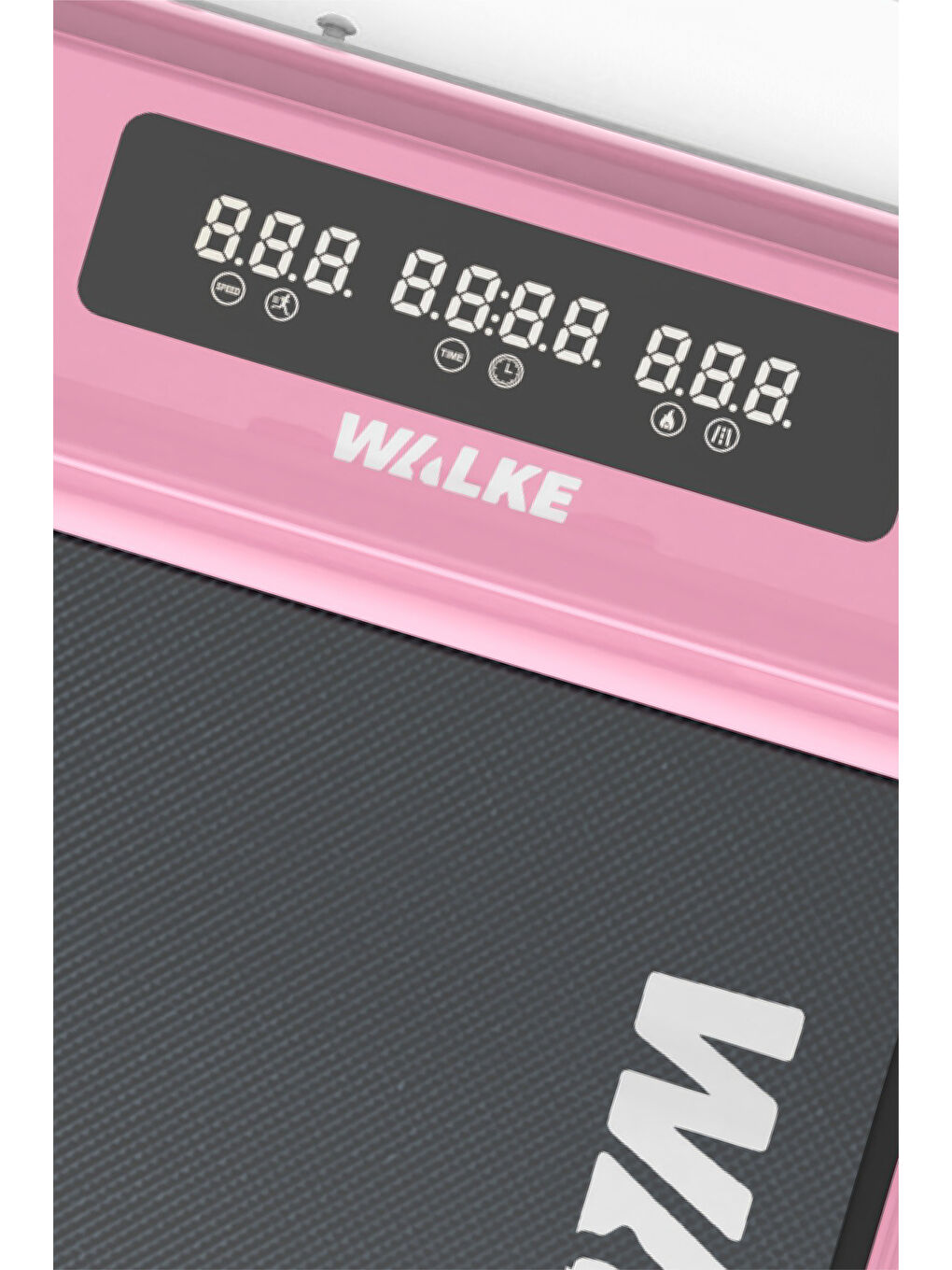 W-fit Pink Bluetoothlu Uygulamalı Uzaktan Kumandalı Koşu Bandı Yürüyüş Bandı Pembe-6
