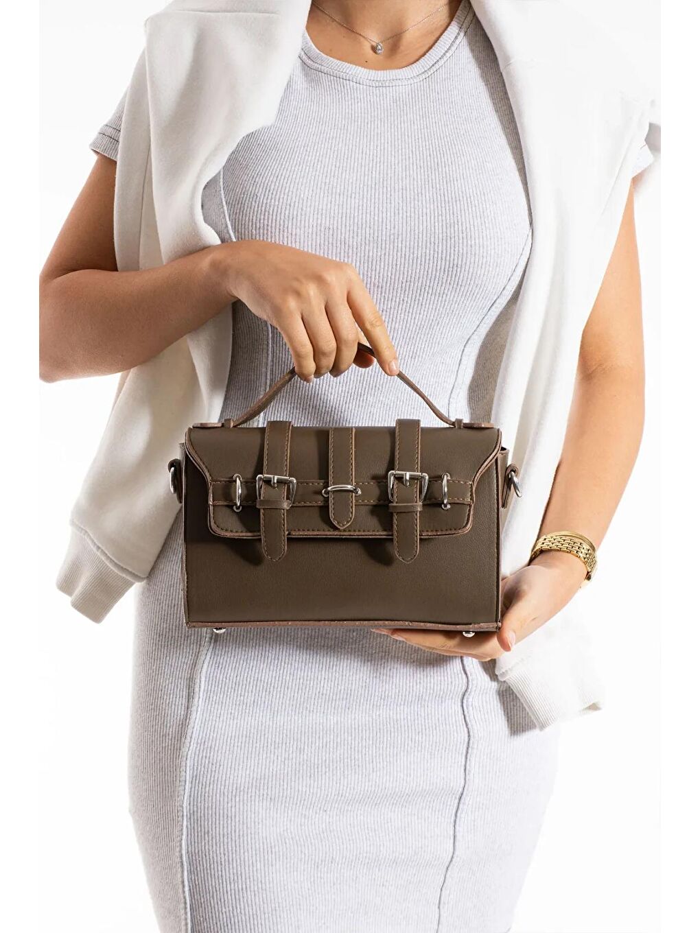 Bej Corlena Kadın Omuz Çantası BP-4838O