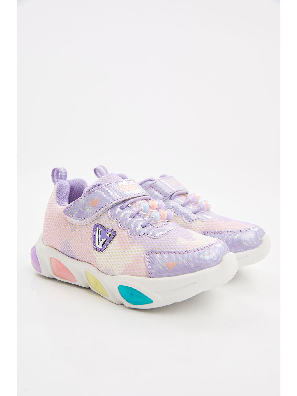 Gelato Işıklı Kız Okul Öncesi Lila Spor Ayakkabı