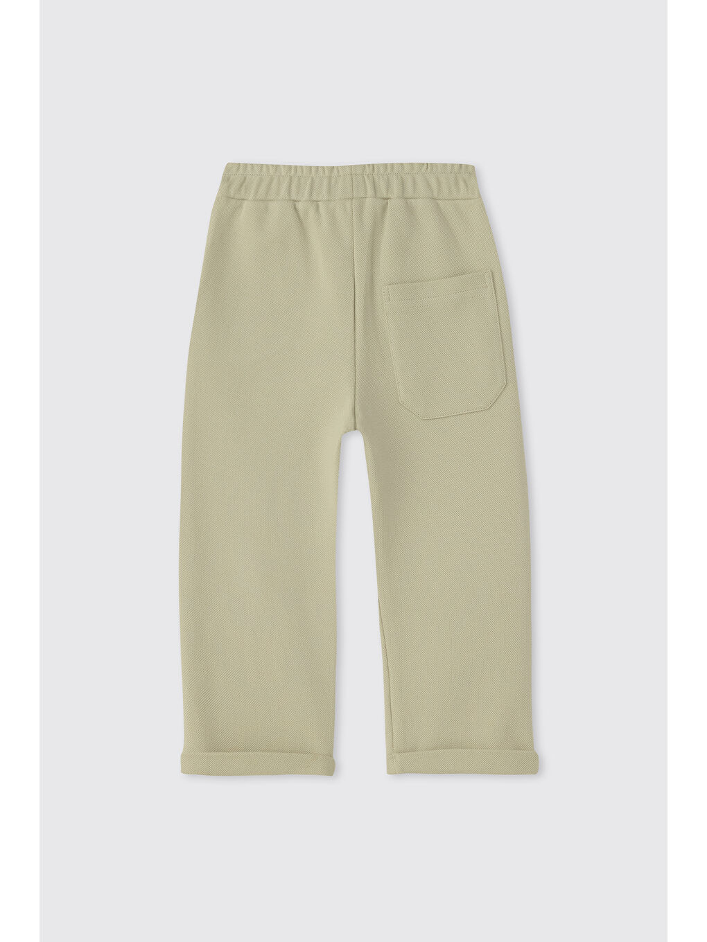 Erkek Bebek Örme Açık Yeşil Pantolon-1