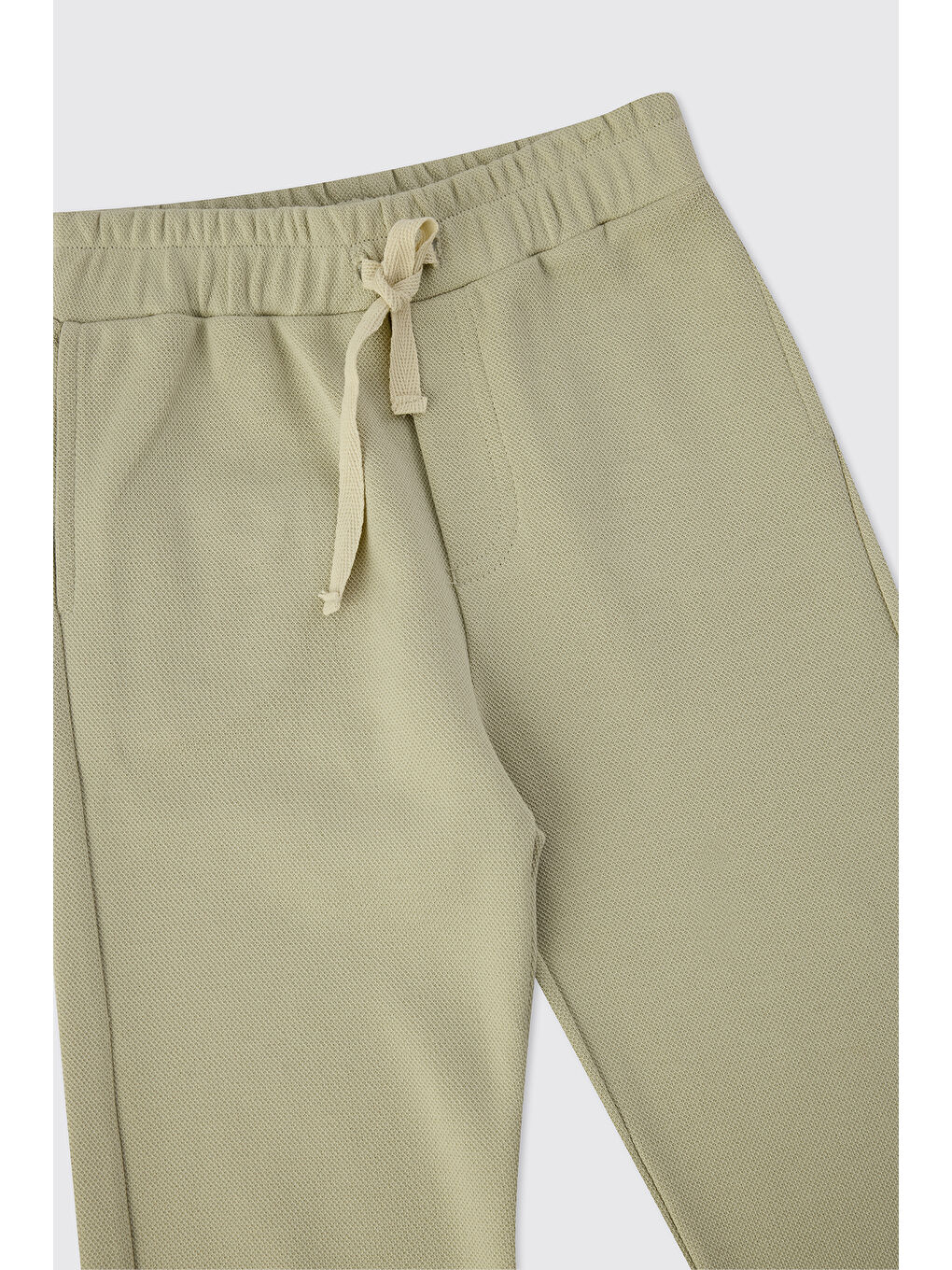 Erkek Bebek Örme Açık Yeşil Pantolon-2