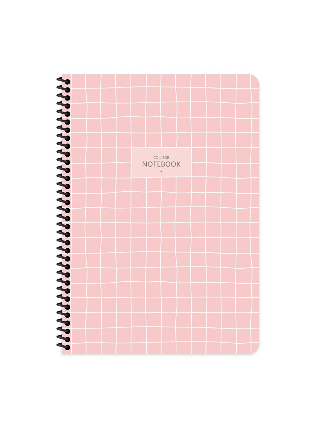 Keskin Color A4 Kareli Defter College - Pembe