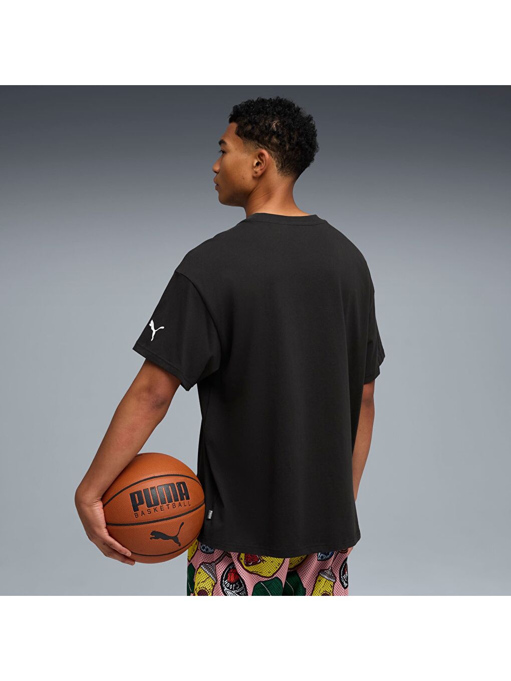 Siyah COMMISSIONER Dylan IV Erkek Tişört-2