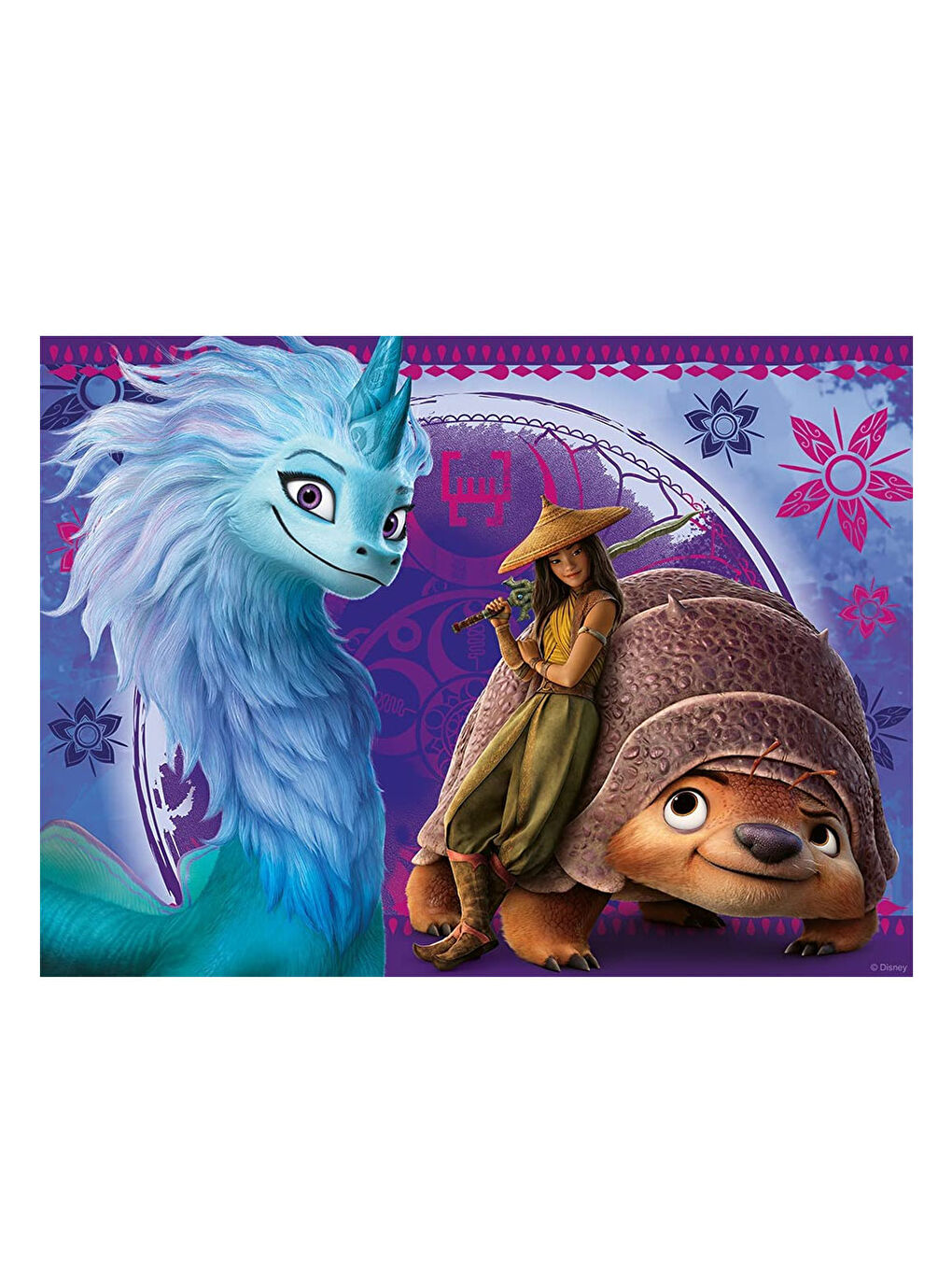 Çocuk Puzzle 100 Parça WD Raya 129201-1