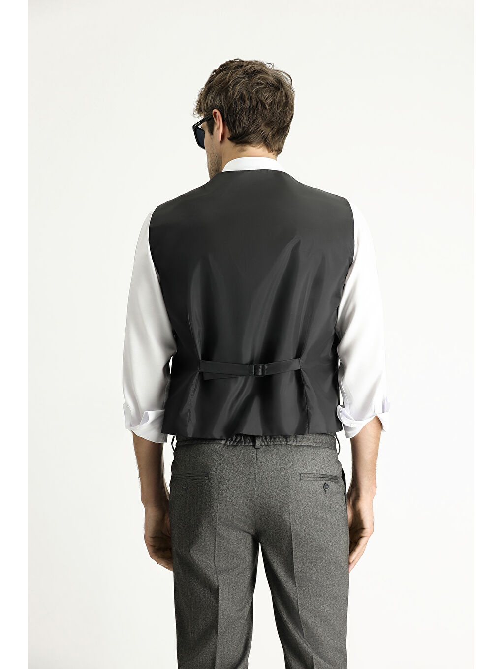 Siyah Klasik Yelek-2