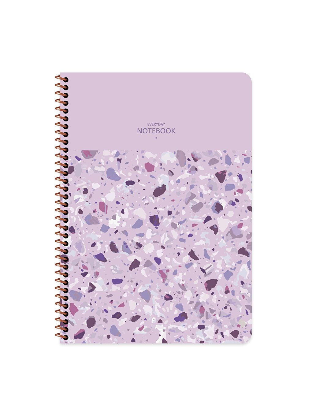 Keskin Color A4 Çizgili Defter Terazzo - Lila