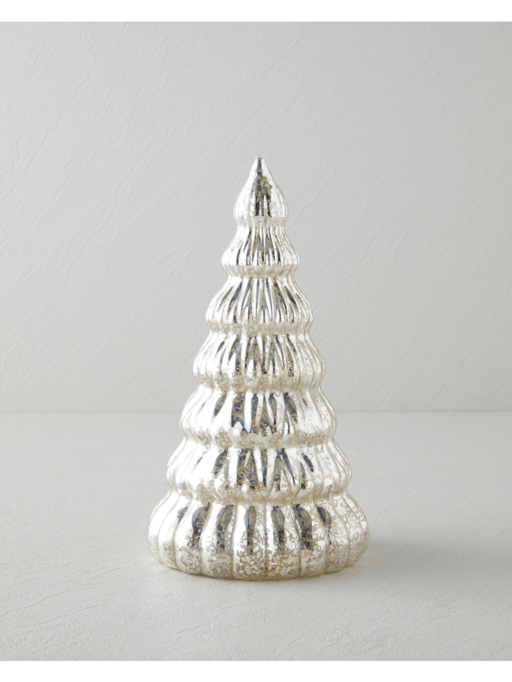 Gri Winter Tree Dekoratif Aydınlatma 12,5x25 cm Silver