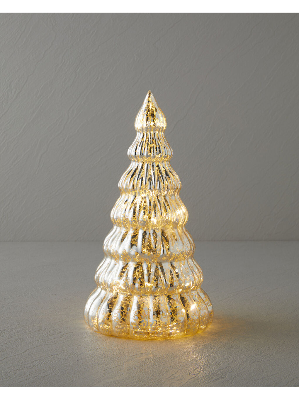 Gri Winter Tree Dekoratif Aydınlatma 12,5x25 cm Silver-1