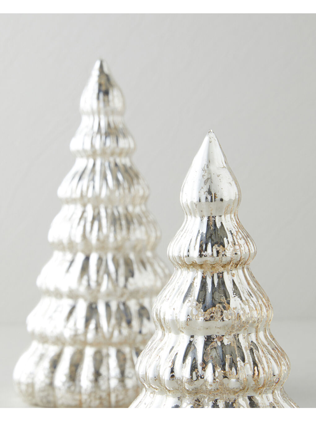 Gri Winter Tree Dekoratif Aydınlatma 12,5x25 cm Silver-2