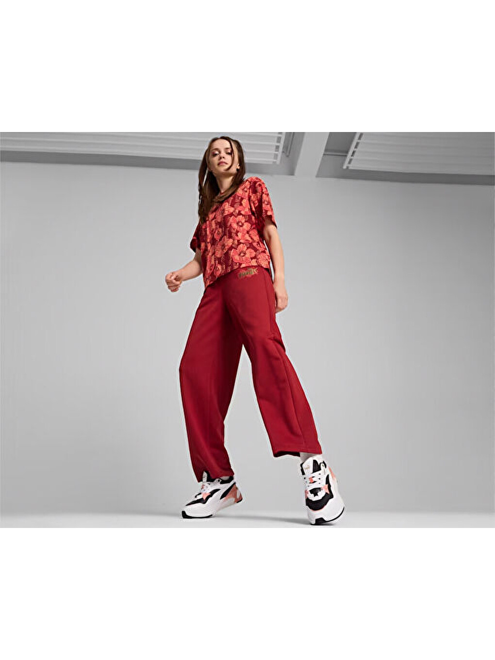 Ess+ Class Act Pants Kadın Günlük Eşofman Altı 68249813 Kırmızı-2