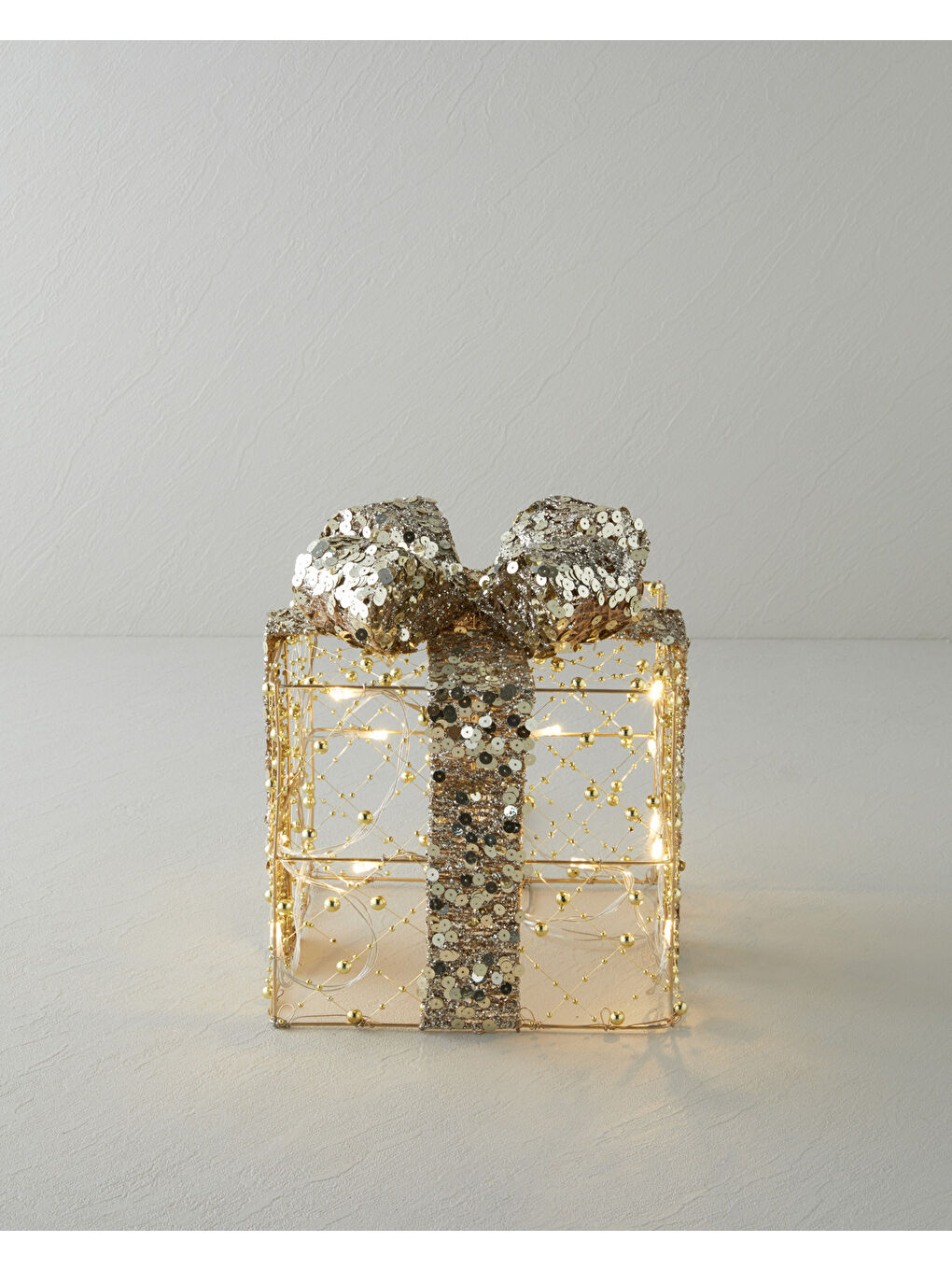 Sarı Kalida Dekoratif Obje 23 cm Gold-1