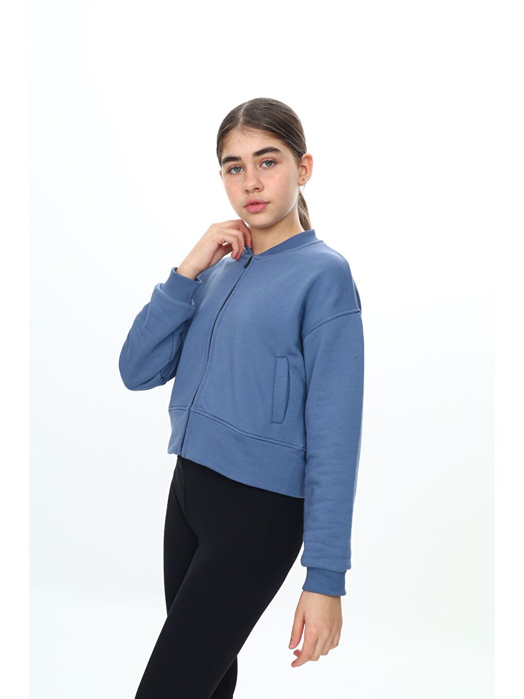 İndigo Kız Çocuk Hırka-1