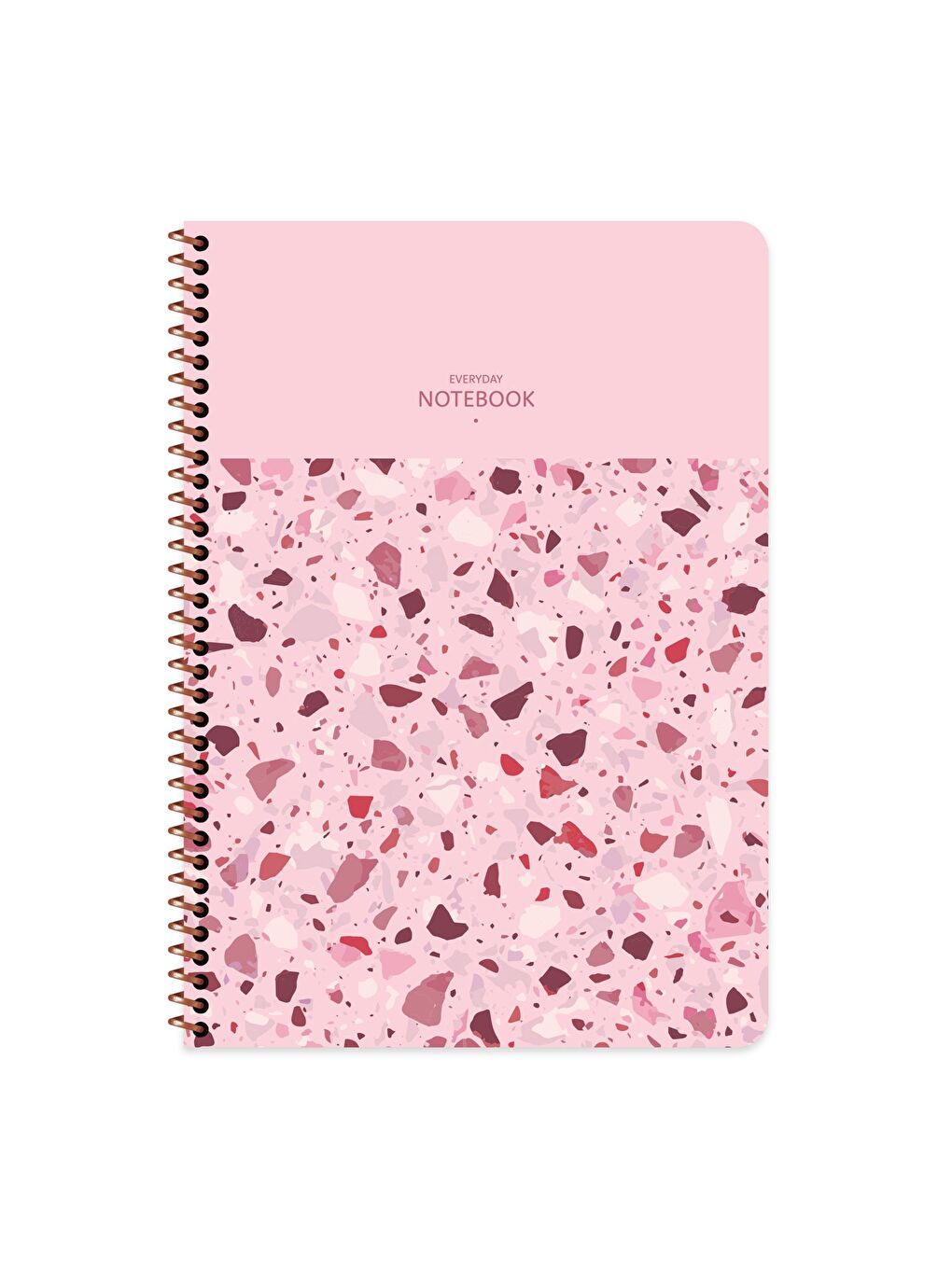 Keskin Color A4 Kareli Defter Terazzo - Pembe