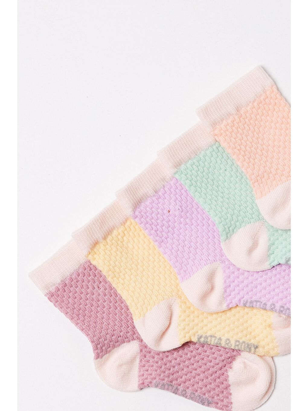 Karışık Bebek 5'Li Soket Çorap Çok Renkli-1