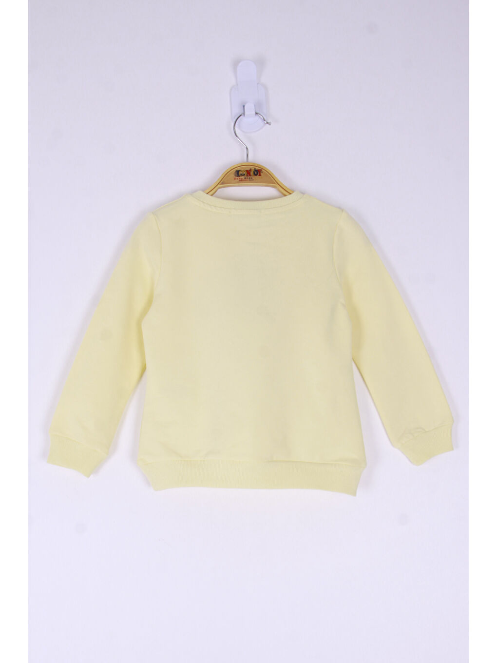 Sarı Kız Çocuk Avocuddle Nakışlı Sweatshirt-1