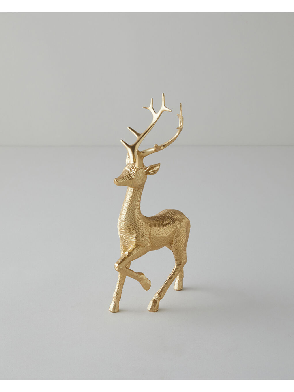 Sarı Deer Biblo 21 cm Gold-1