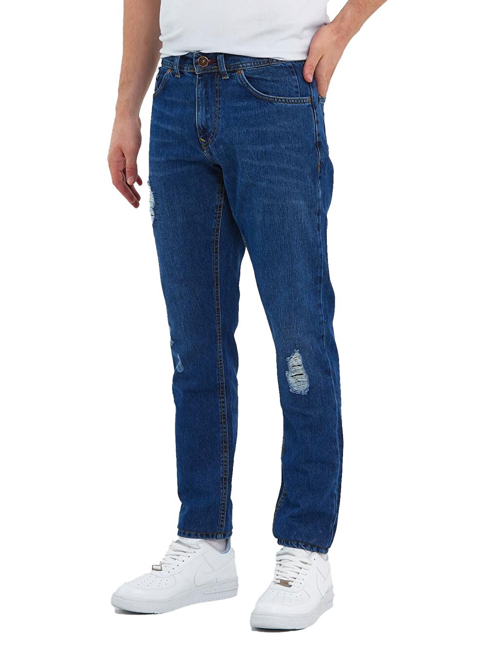 İndigo Santoz 01 Slim Fit Erkek Jean