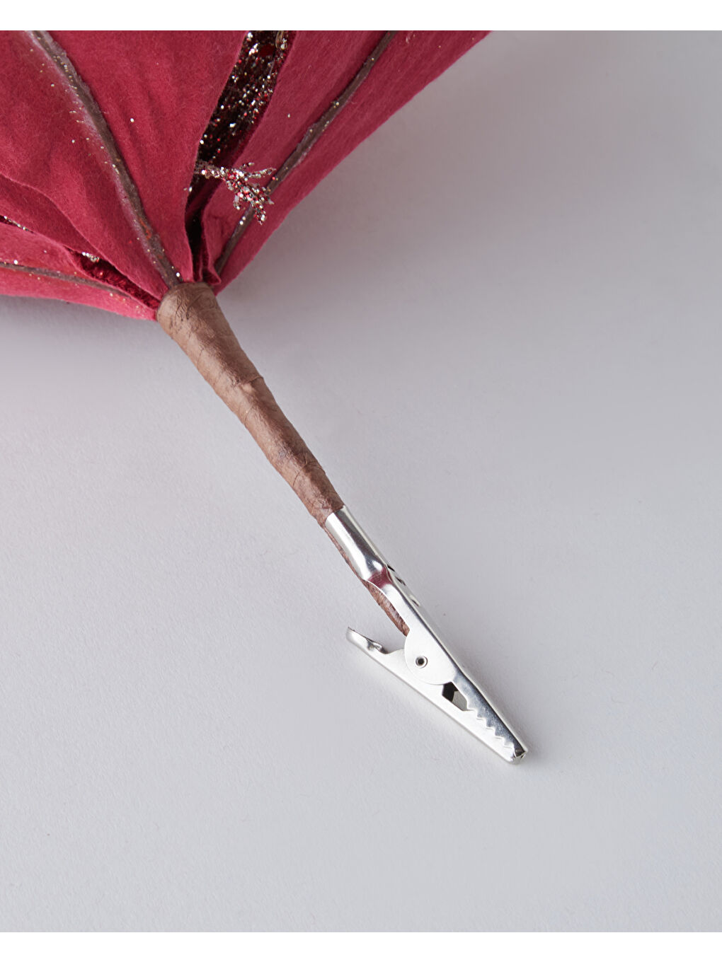 Aura Tek Dal Yapay Çiçek 25 cm Kırmızı-2