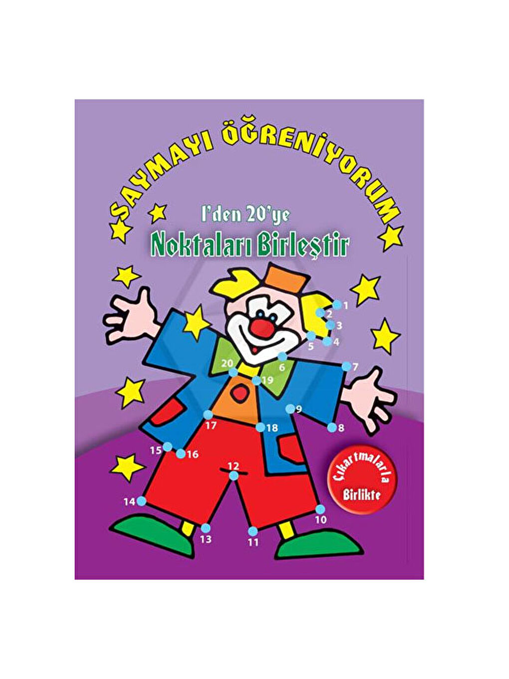 Saymayı Öğreniyorum 1'den 20'ye Noktaları Birleştir