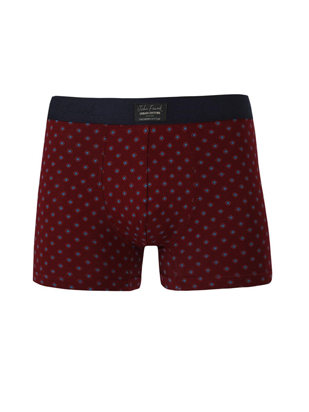 JOHN FRANK Diamond Urban Couture Bordo Boxer