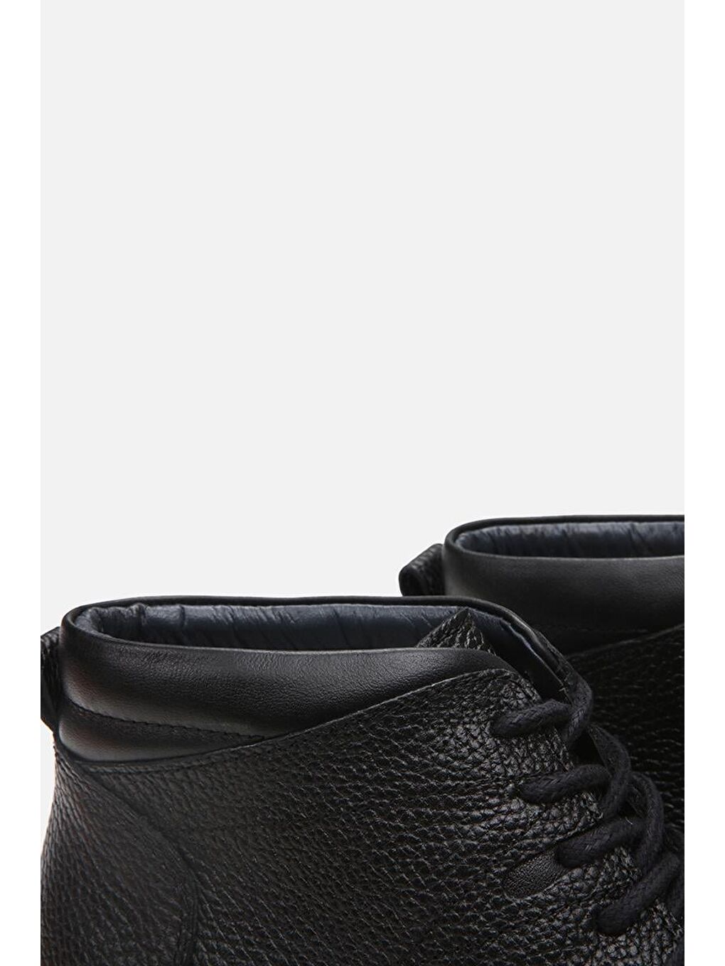 Hakiki Deri Siyah Erkek Günlük Bot-6