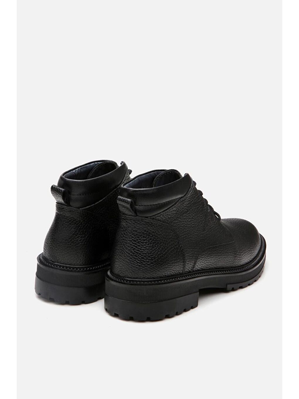 Hakiki Deri Siyah Erkek Günlük Bot-7