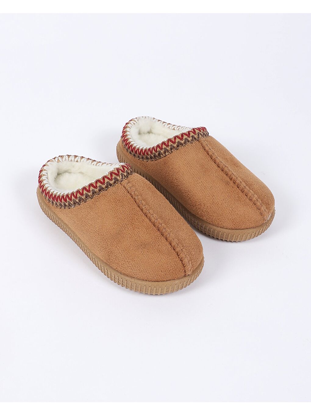 Kahverengi Çocuk Kışlık Camel Ev İçi Ayakkabı - DAX