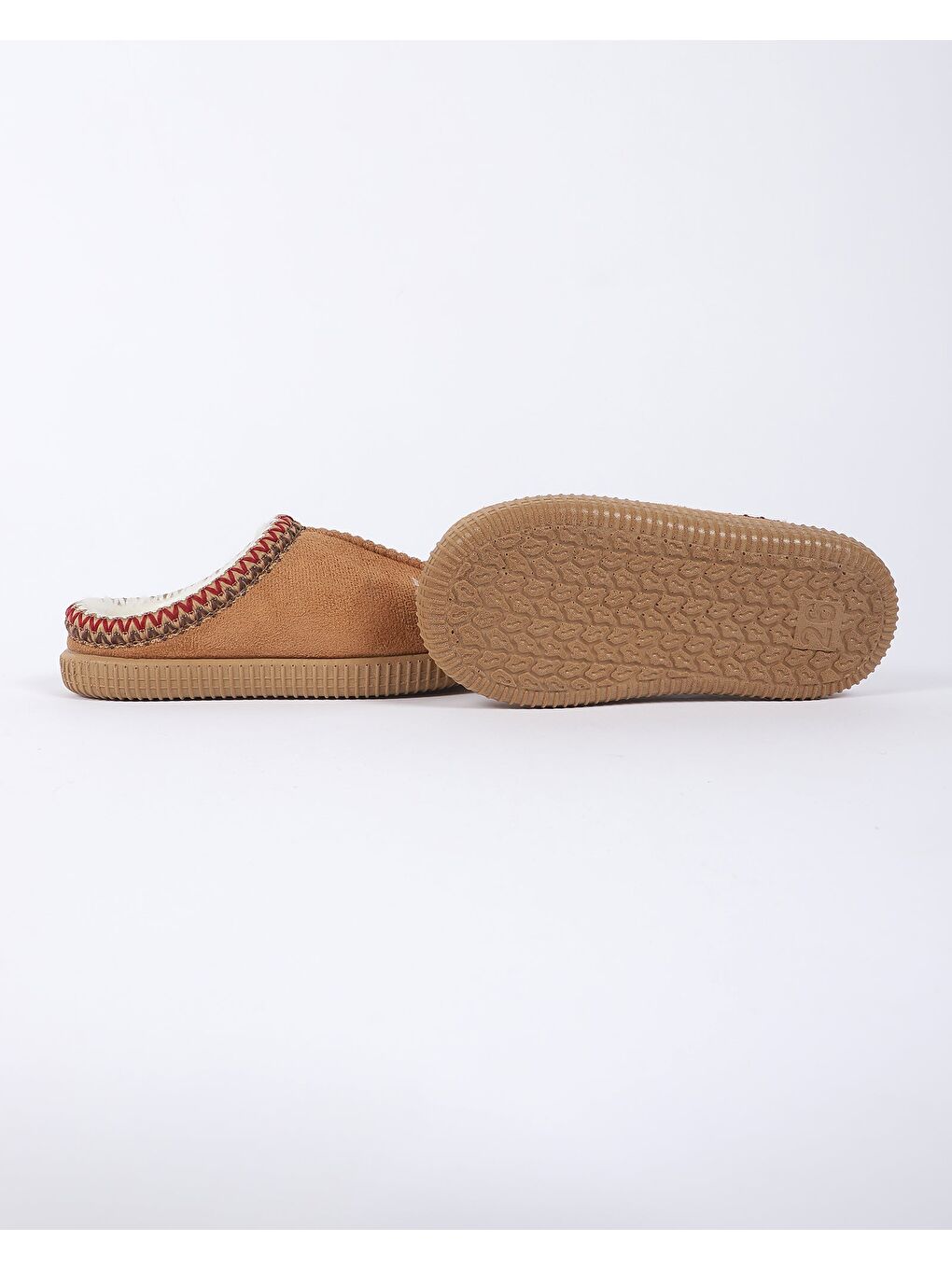 Kahverengi Çocuk Kışlık Camel Ev İçi Ayakkabı - DAX-1