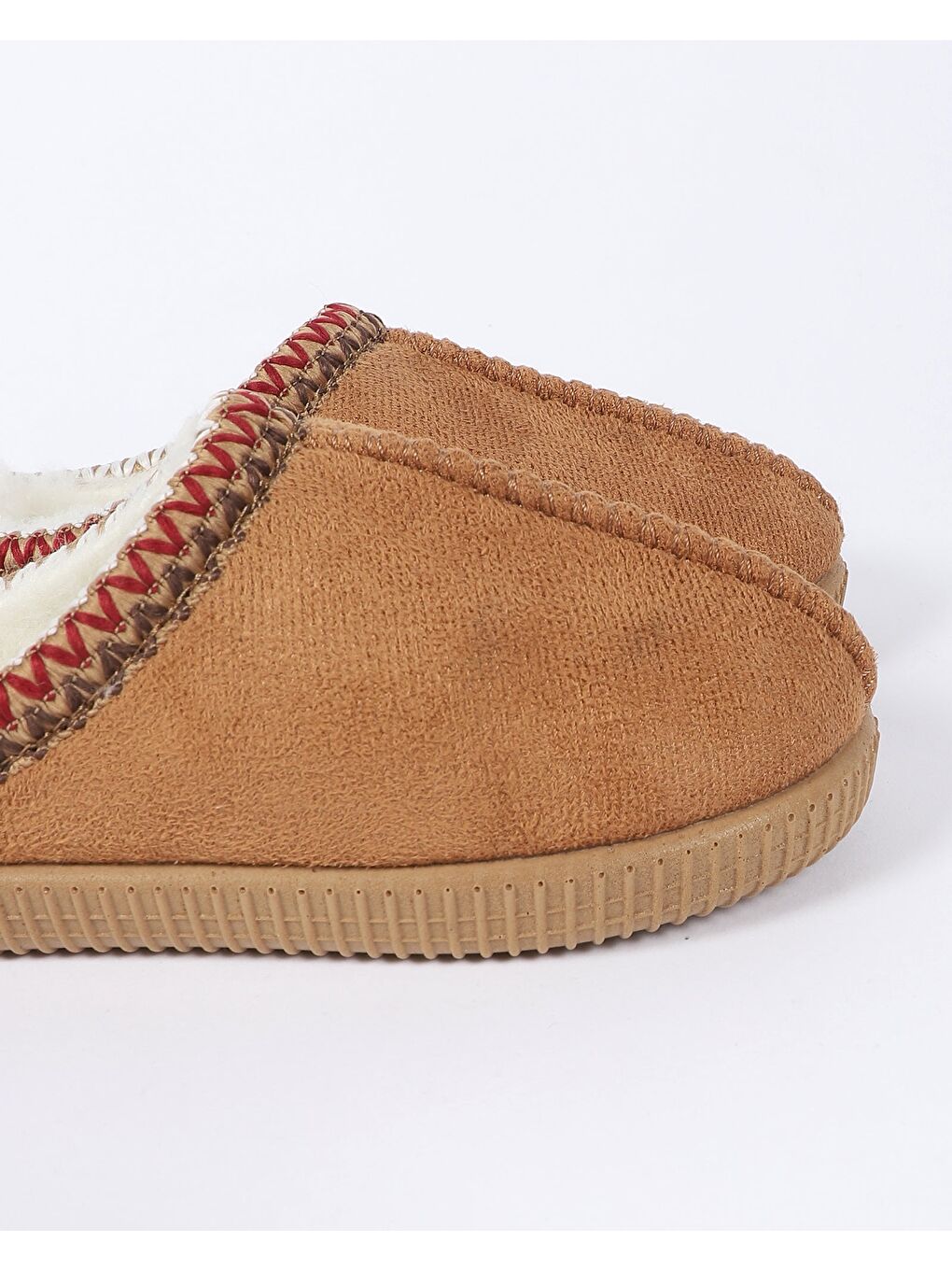 Kahverengi Çocuk Kışlık Camel Ev İçi Ayakkabı - DAX-3