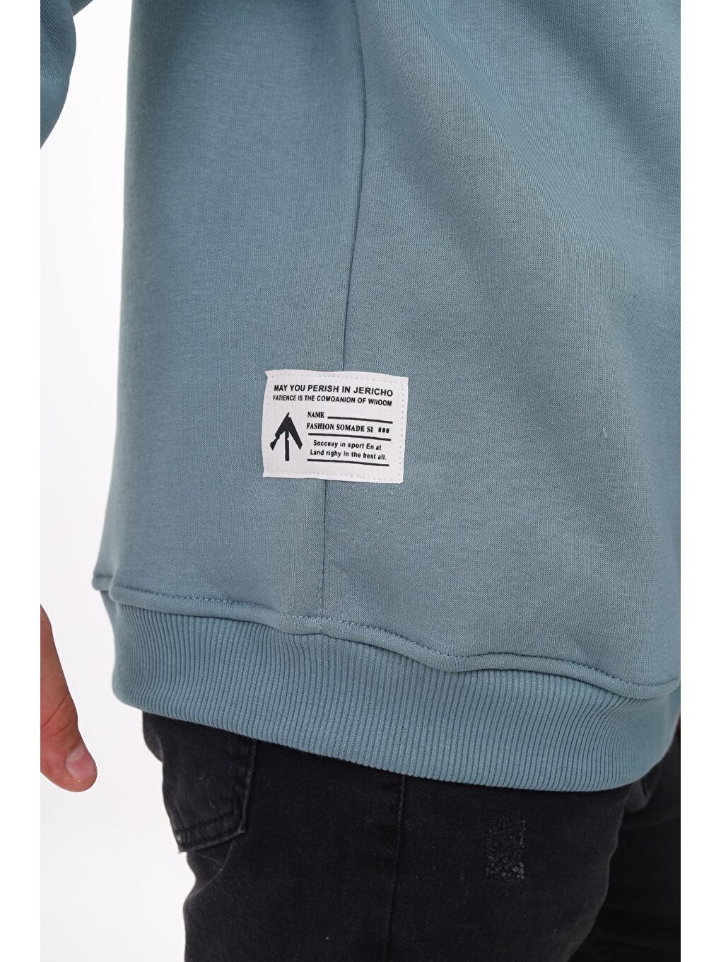 Lila Erkek Çocuk Baskılı Sweatshirt-4