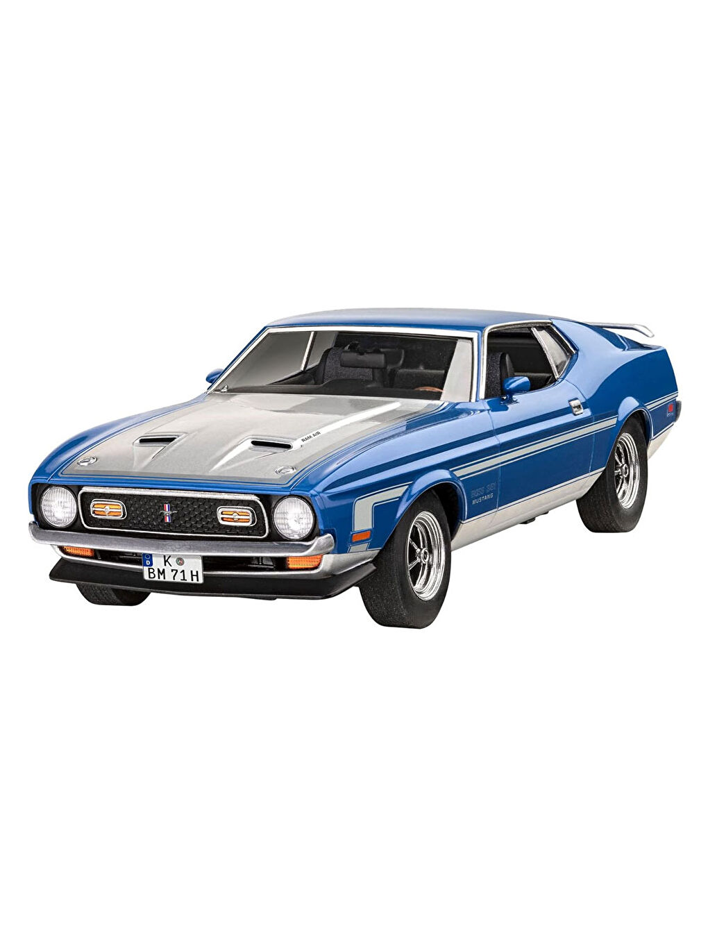 Revell Renksiz Maket Model Set Araba 71 Ford Mustang Boss - 1