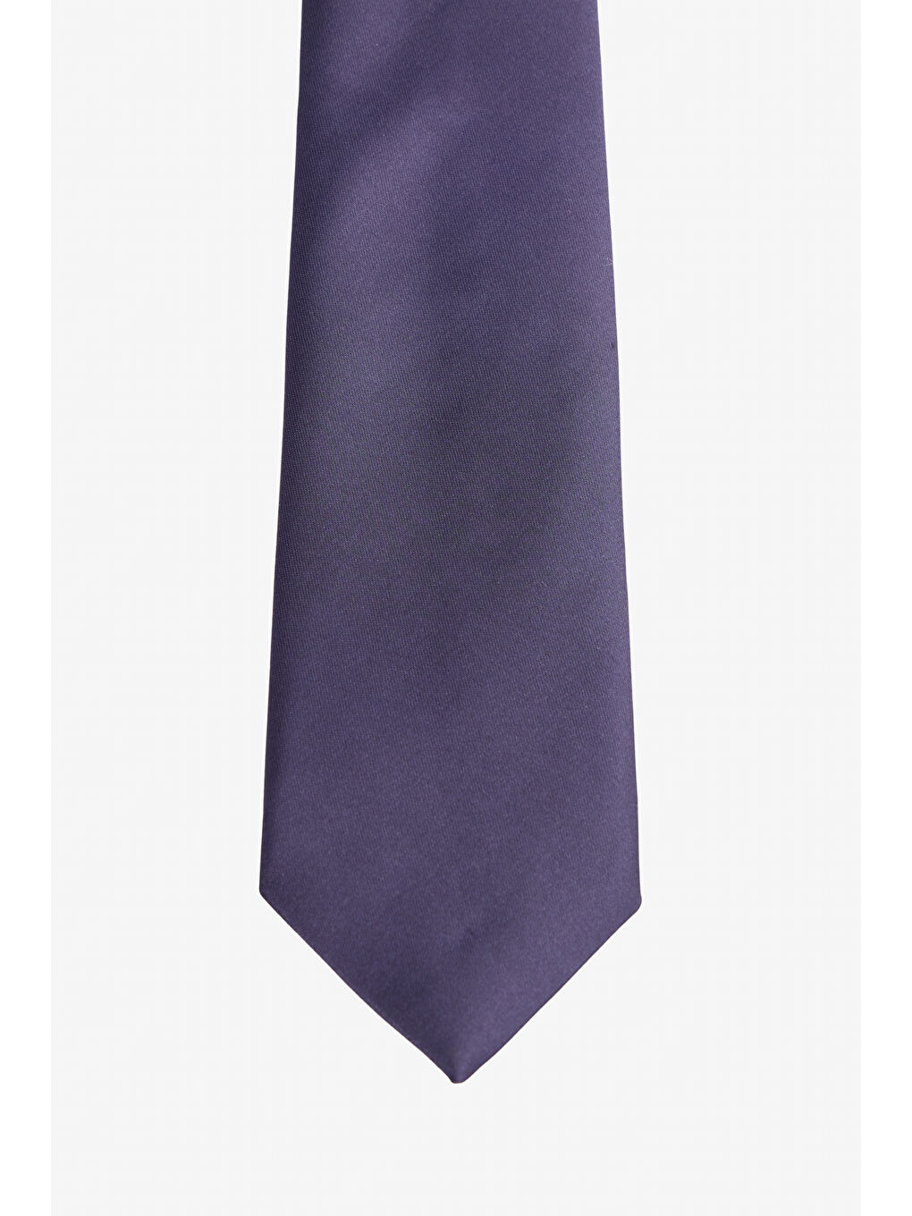 Erkek Lacivert Desensiz Kravat-1