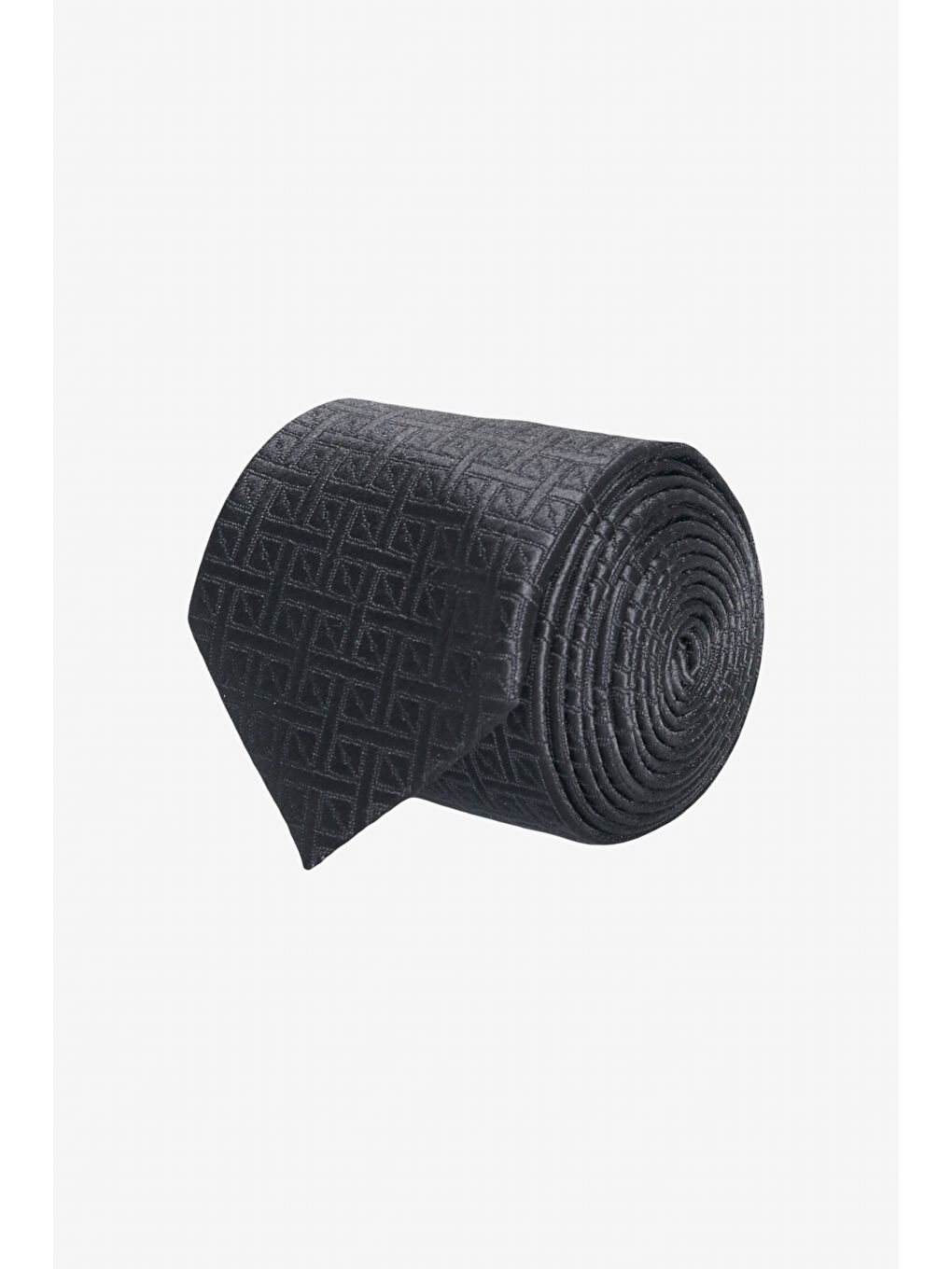 Erkek Siyah Desenli Kravat