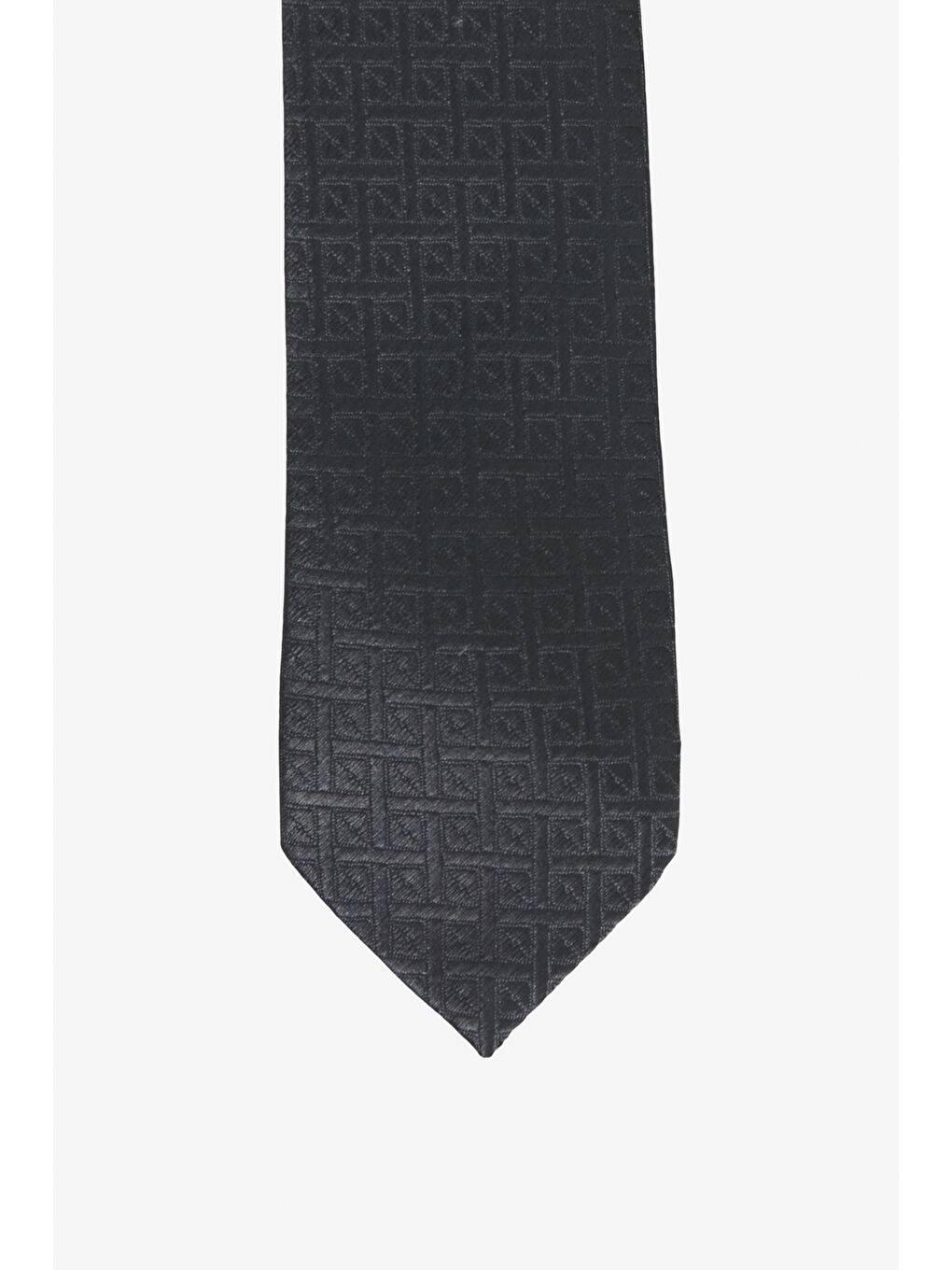 Erkek Siyah Desenli Kravat-1