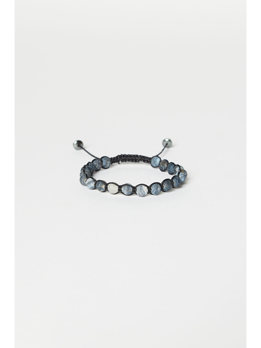 Erkek Turkuaz Doğal Taş Boncuk Bileklik