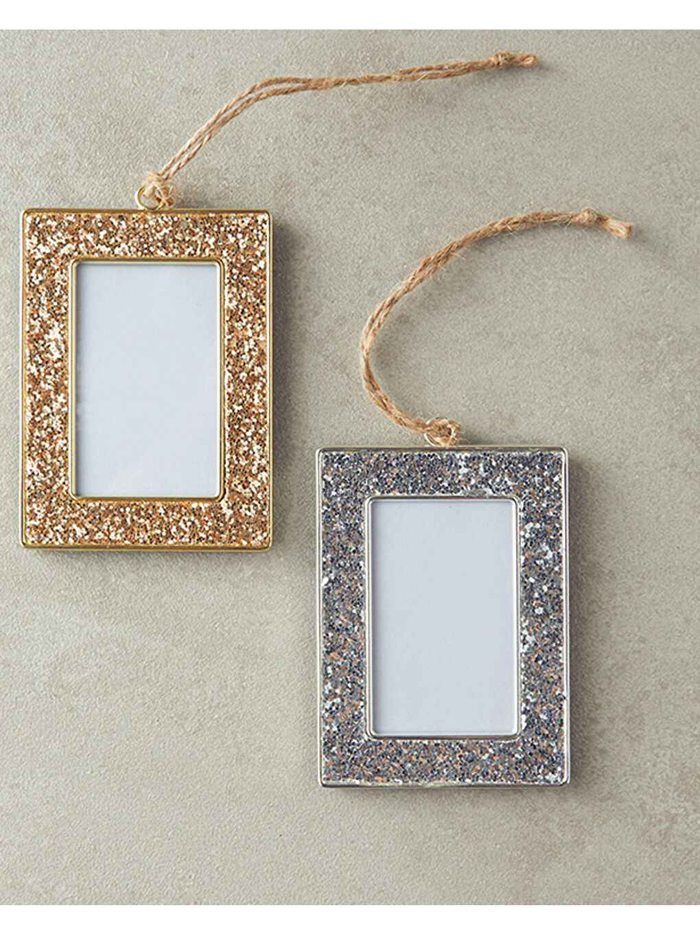 Sarı Glitter &#199;er&#231;eveli Yılbaşı Ağa&#231; S&#252;s&#252; Gold-3