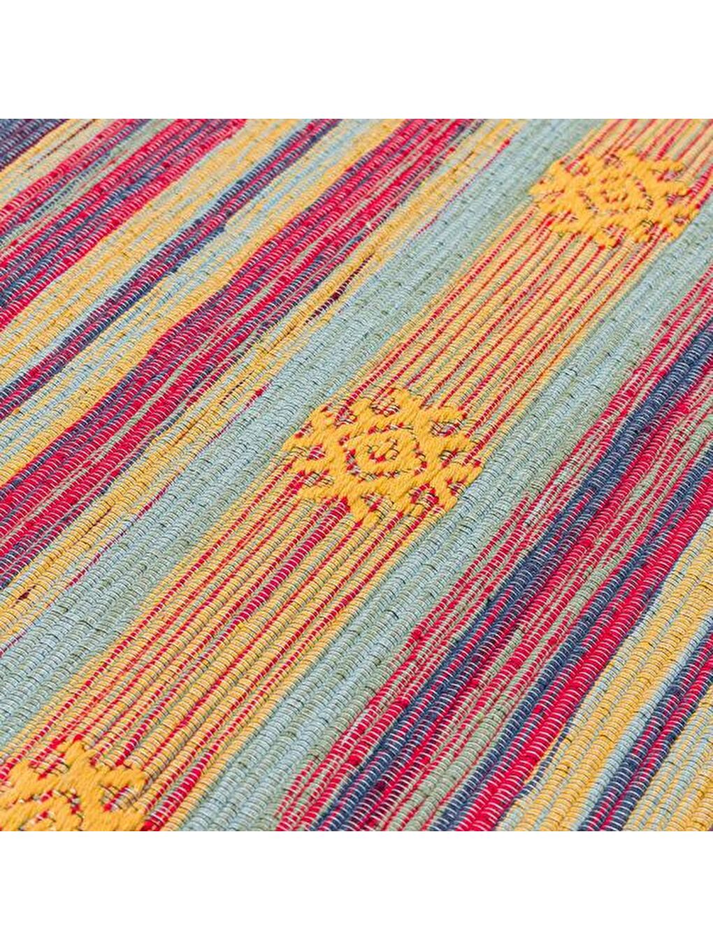 Karışık Arya Craft Multi Kilim - Renkli - 80x150 cm-1