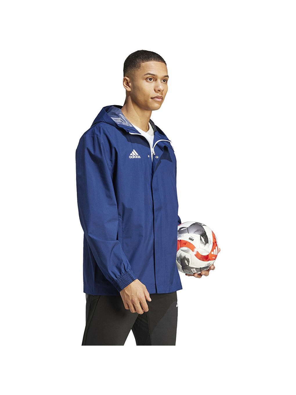 Entrada 22 All Weather Erkek Lacivert Kapüşonlu Ceket-1