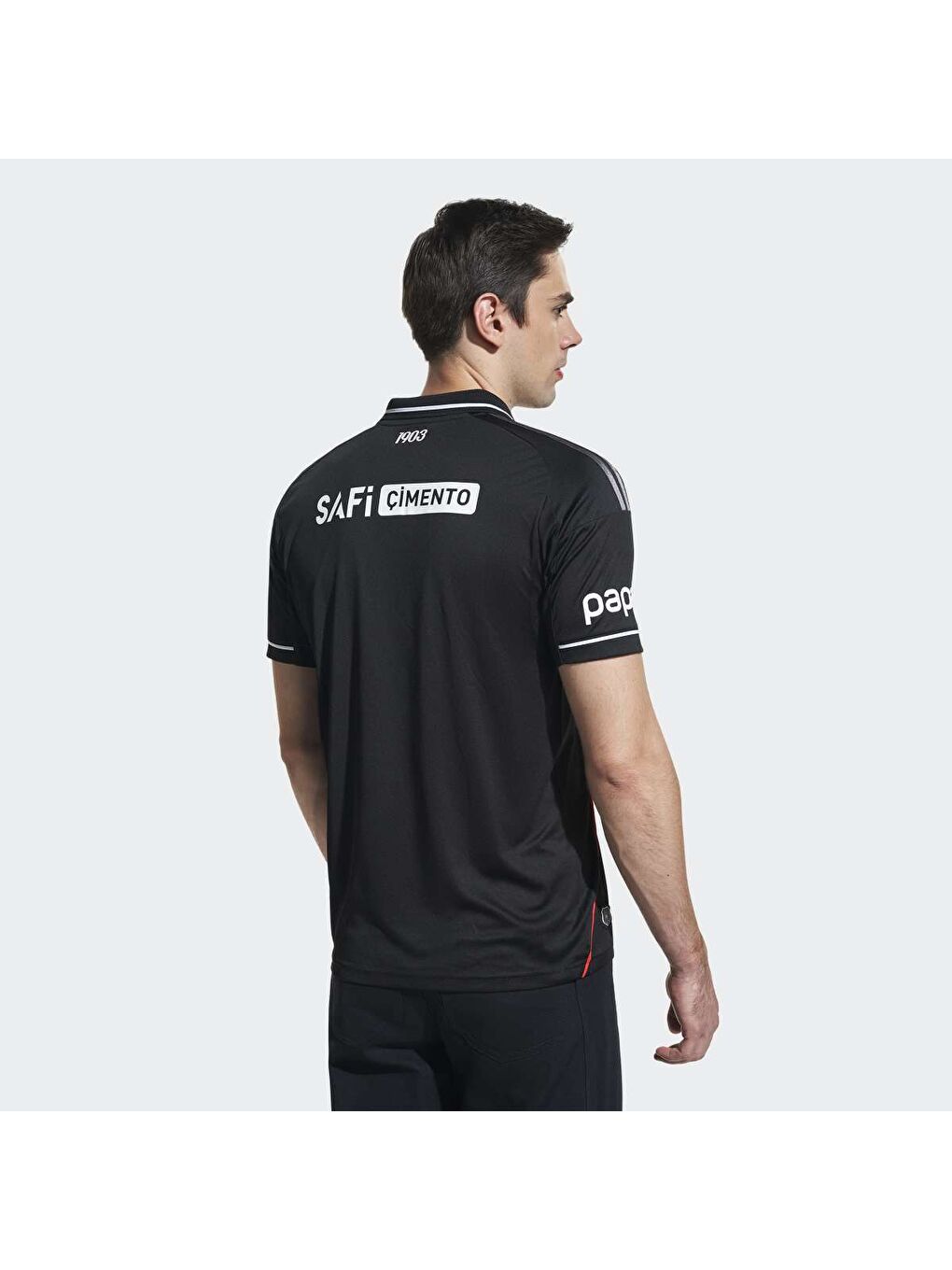 Beşiktaş Third Erkek Siyah Polo Yaka Forma-1