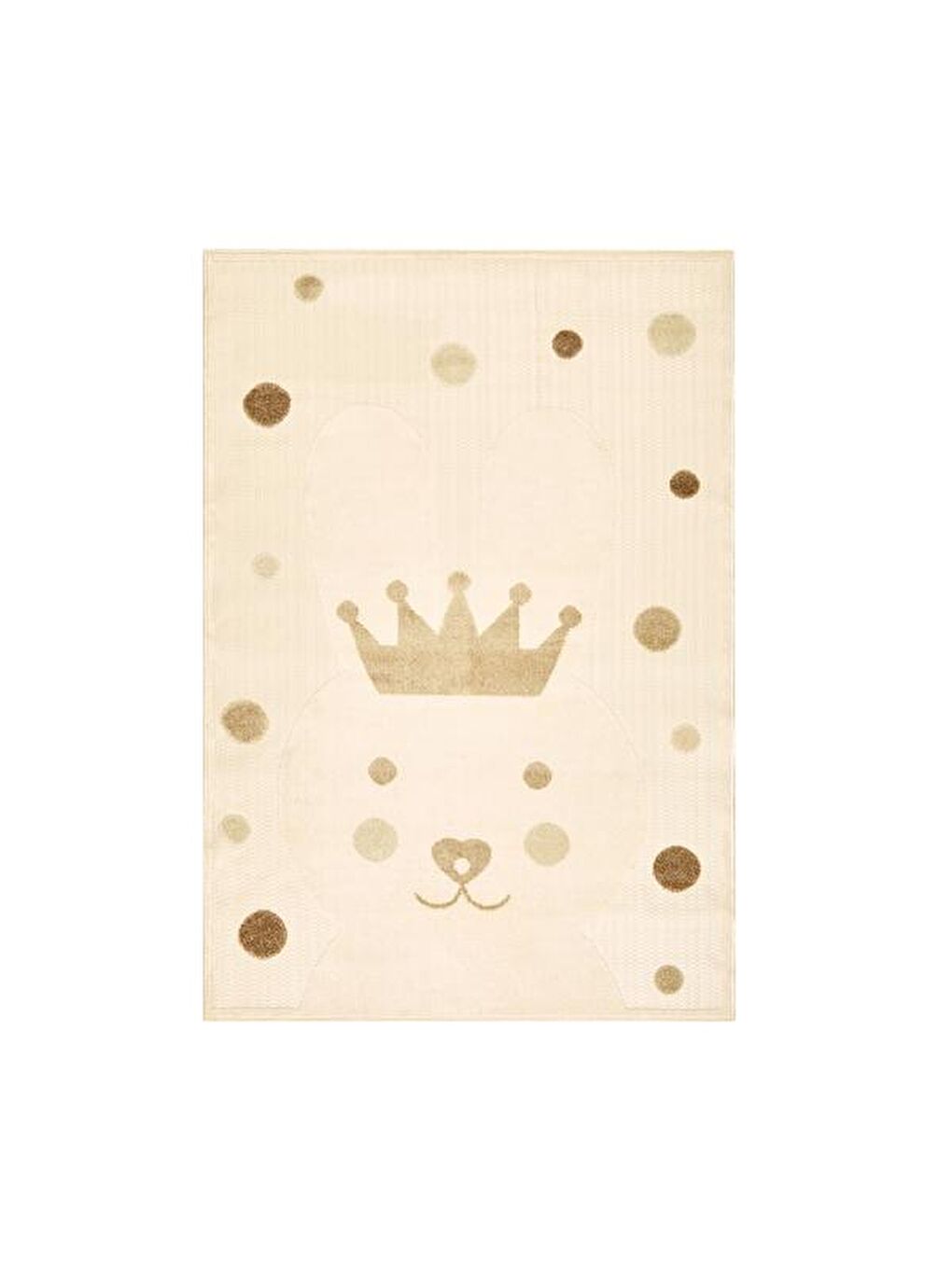 Minio 904 Cream Beige Çocuk Halısı - Bej - 120x180 cm