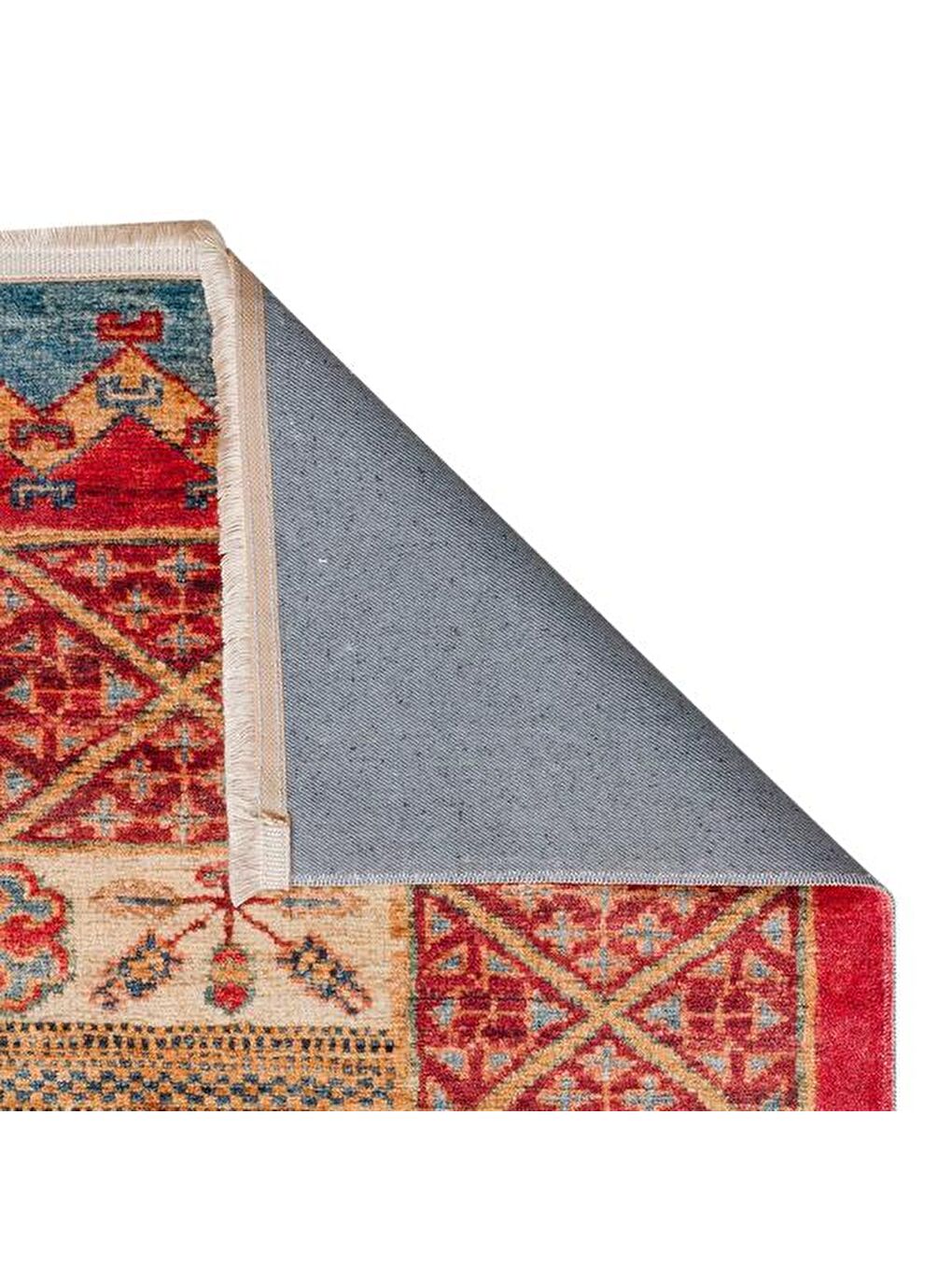 Antique Multi Makine Halısı - Kırmızı - 160x230 cm-1