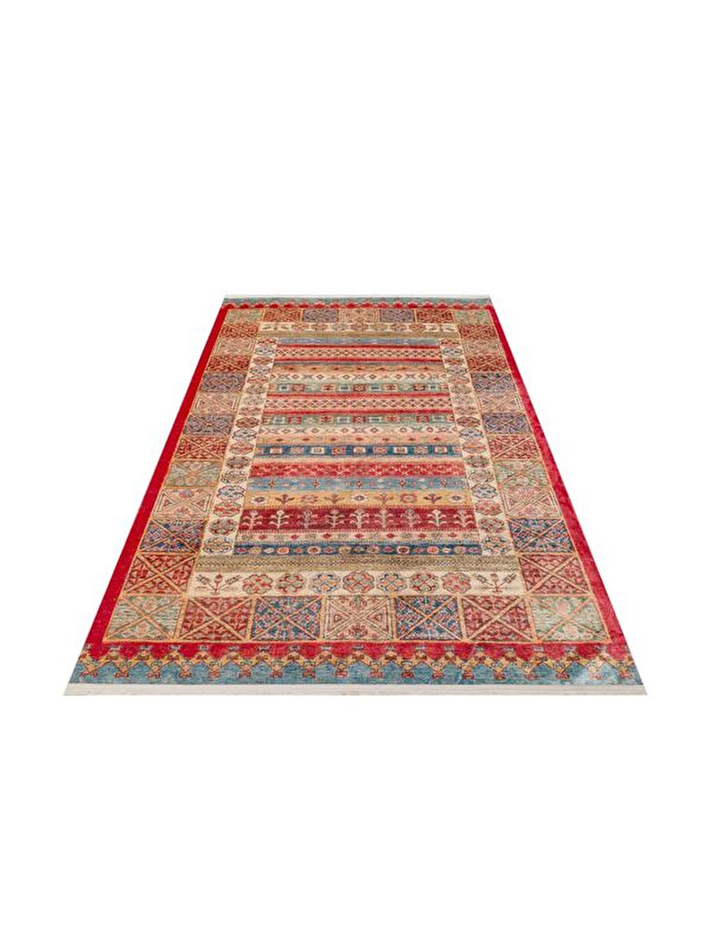 Antique Multi Makine Halısı - Kırmızı - 160x230 cm-3