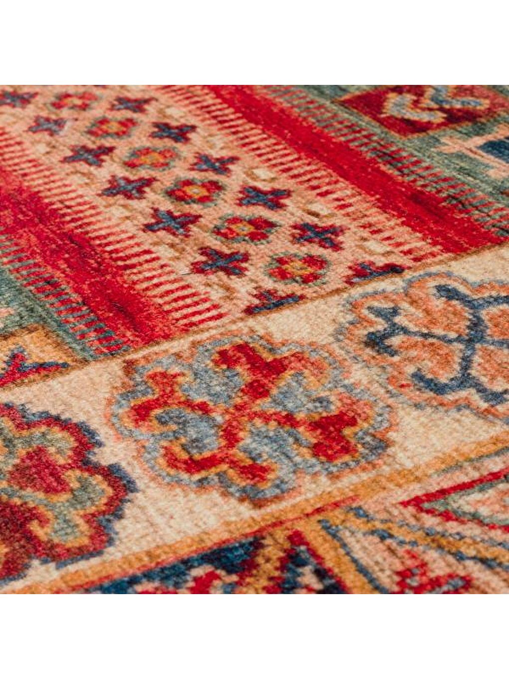 Antique Multi Makine Halısı - Kırmızı - 160x230 cm-5