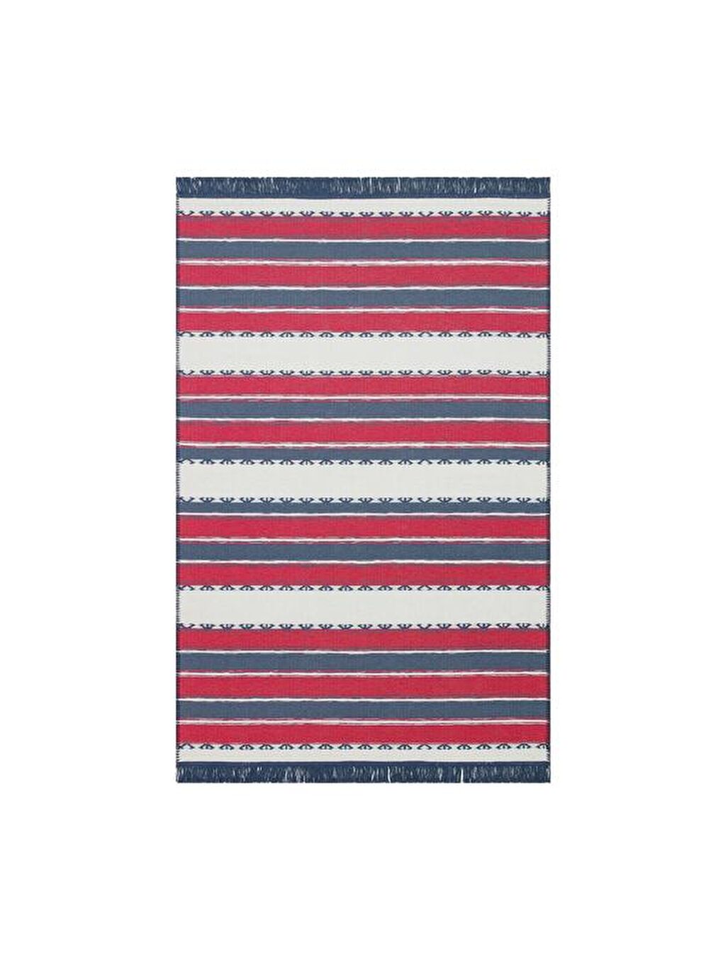 Arya Craft Red Navy Kilim - Kırmızı - 120x180 cm
