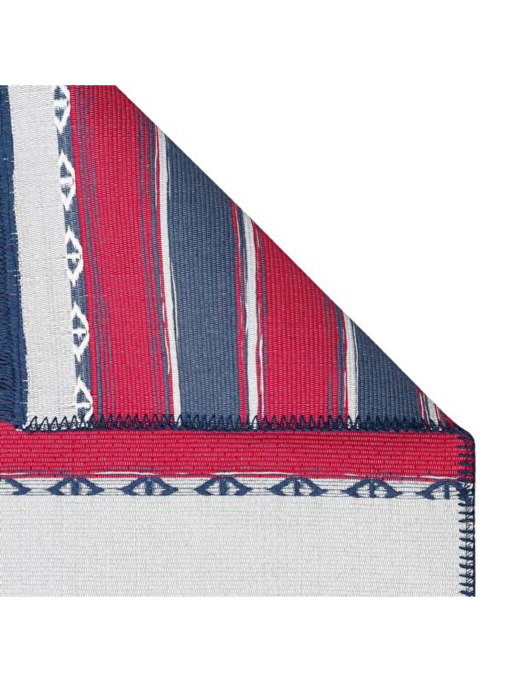 Arya Craft Red Navy Kilim - Kırmızı - 120x180 cm-1
