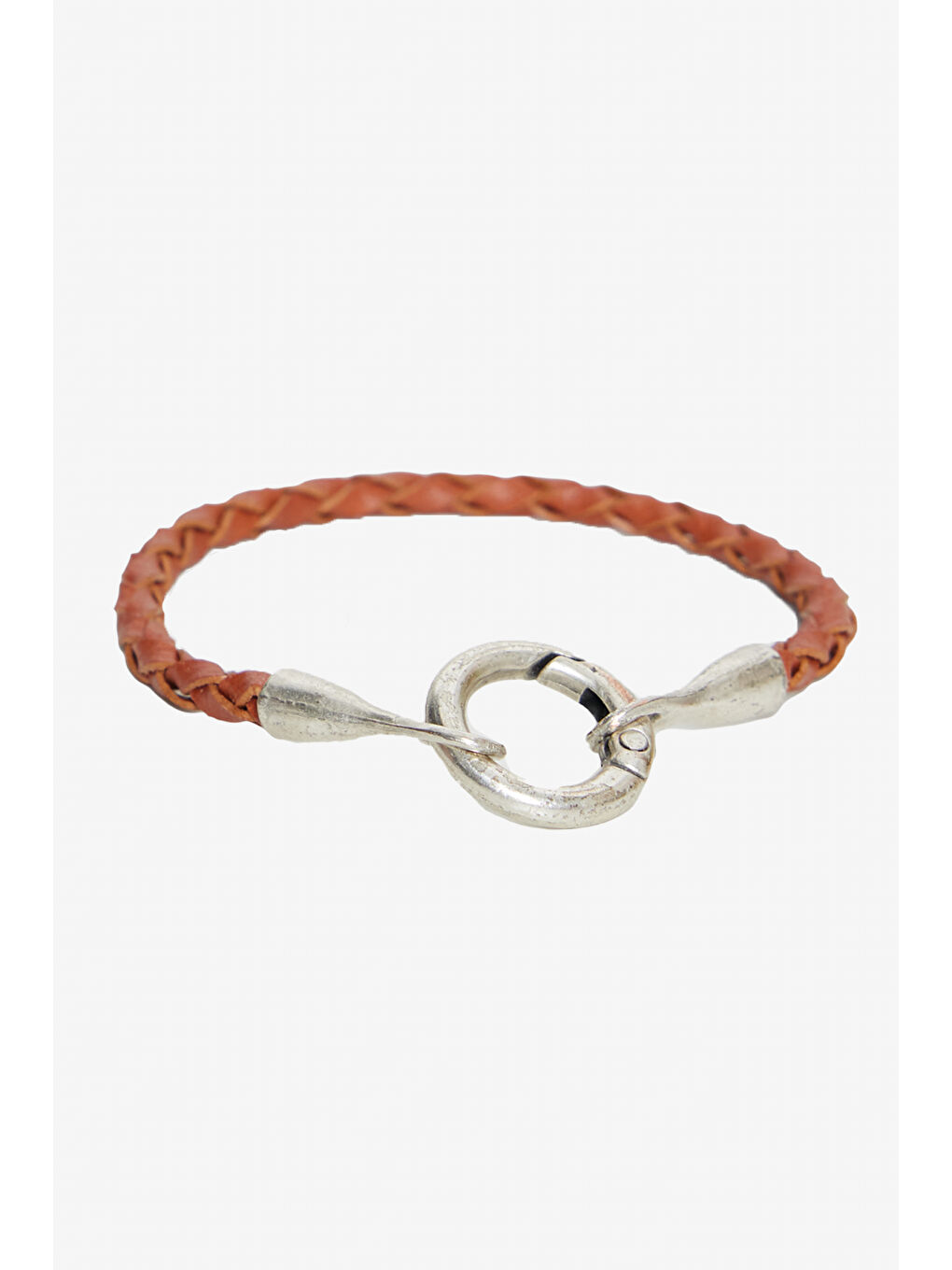 Kahverengi Erkek Taba Deri Bileklik-1